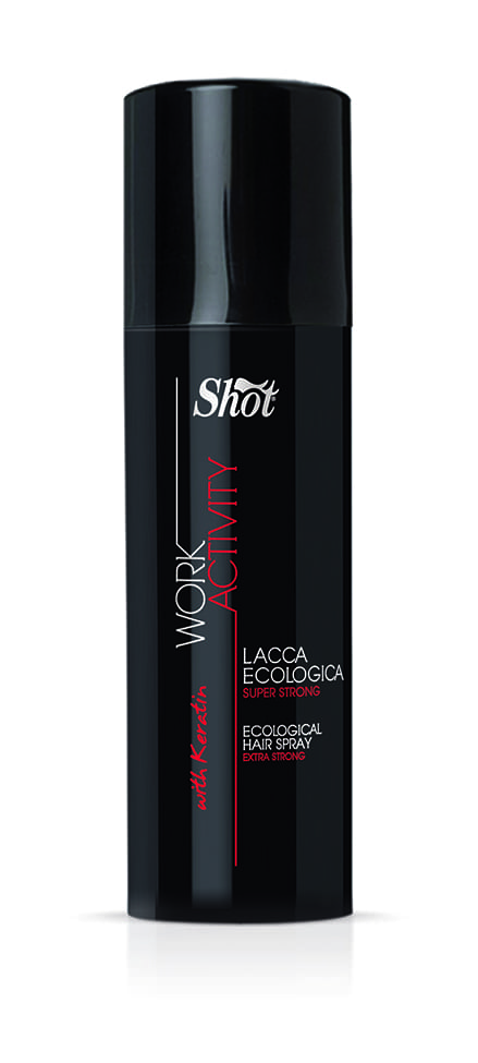 Лак-спрей суперсильної фіксації SHOT Work Activity Hair Spray Extra Strong \